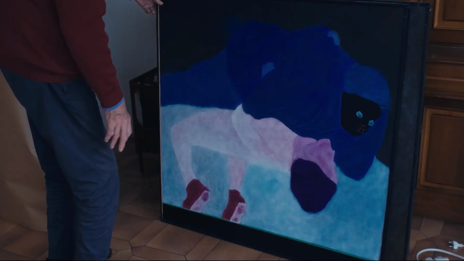 Tableau « Plus lourd que l'air » de Marie-Paule Lechalupé