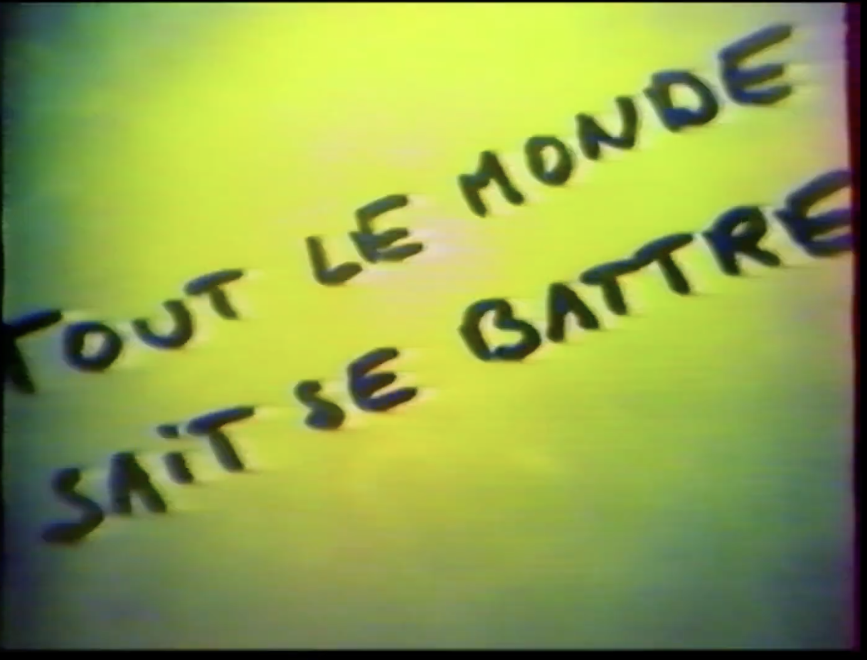 Photogramme Spots Sport — Partie 4 « En le poussant »