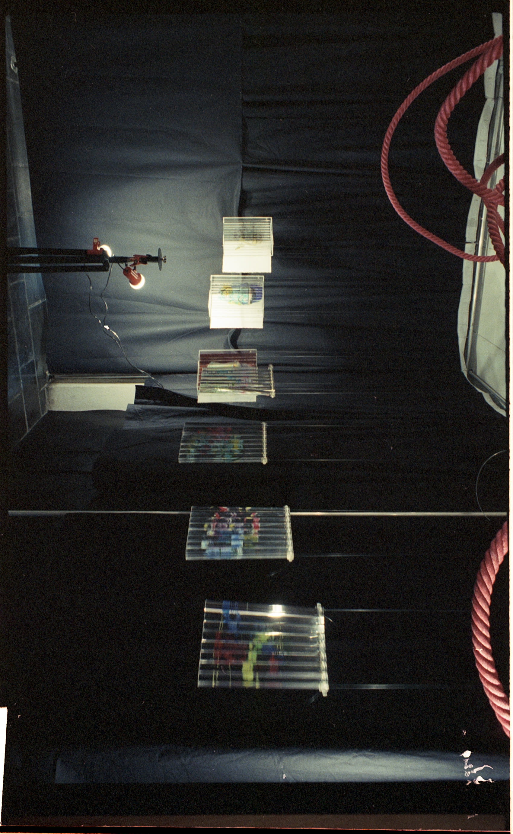 Vitrographies (structures de plexiglas)